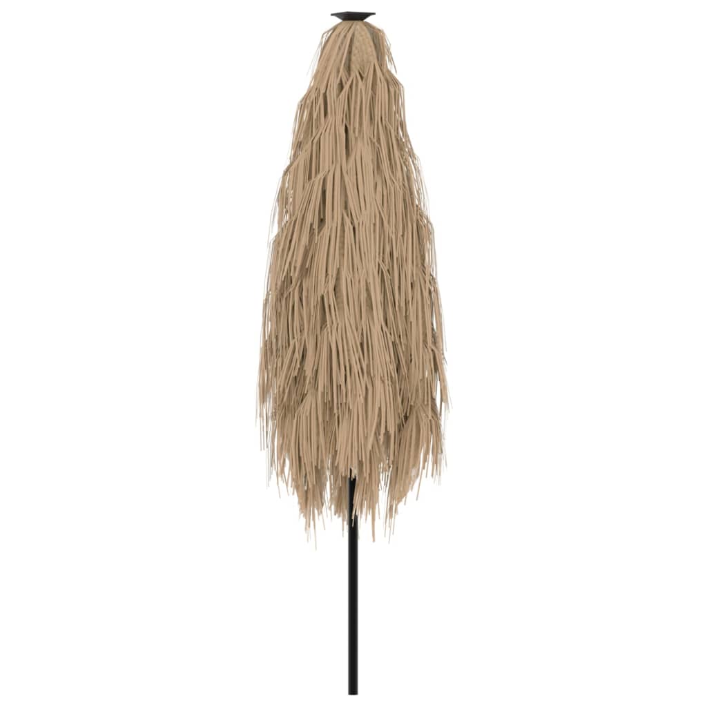 Umbrelă soare de grădină cu stâlp din oțel, maro 248x248x248 cm GartenMobel Dekor