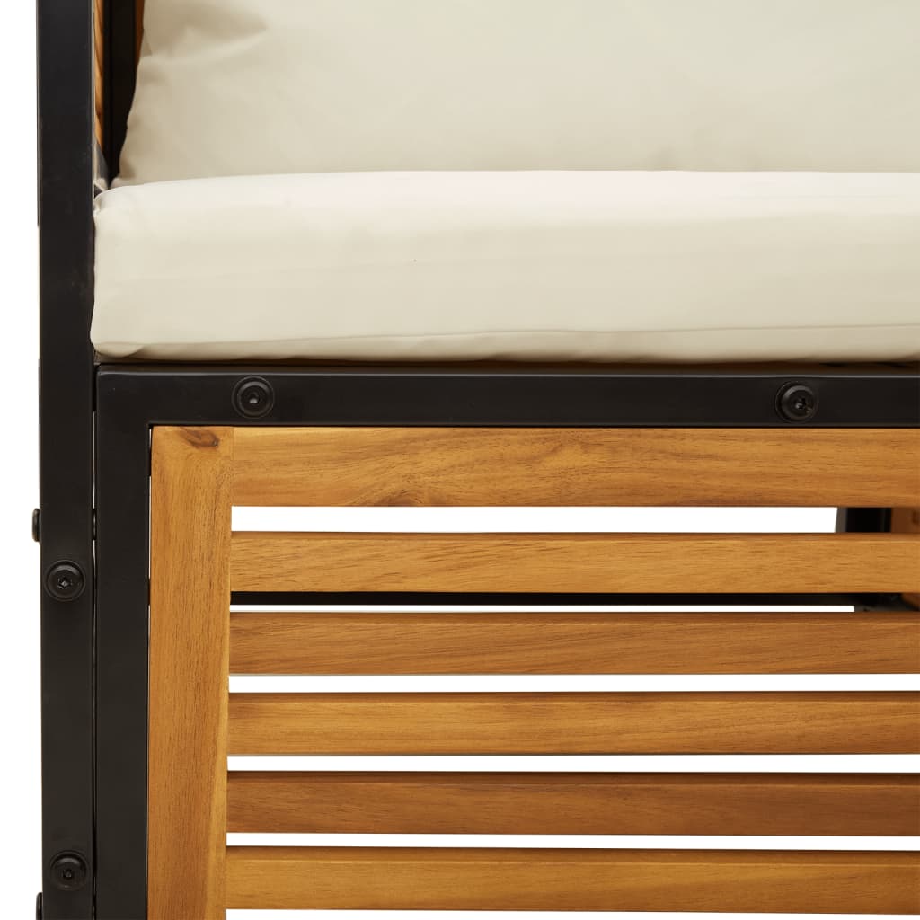 Set canapele grădină cu perne, 7 piese, lemn masiv acacia GartenMobel Dekor