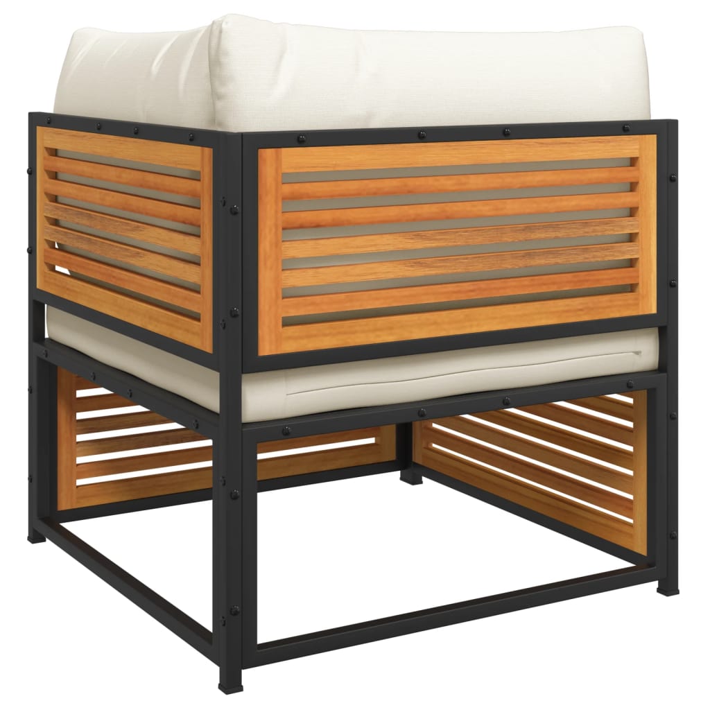 Set de canapele de grădină cu perne, 5 buc., lemn masiv acacia GartenMobel Dekor