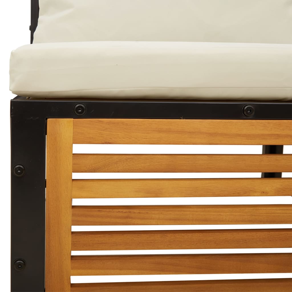 Set de canapele de grădină cu perne, 8 piese, lemn masiv acacia GartenMobel Dekor