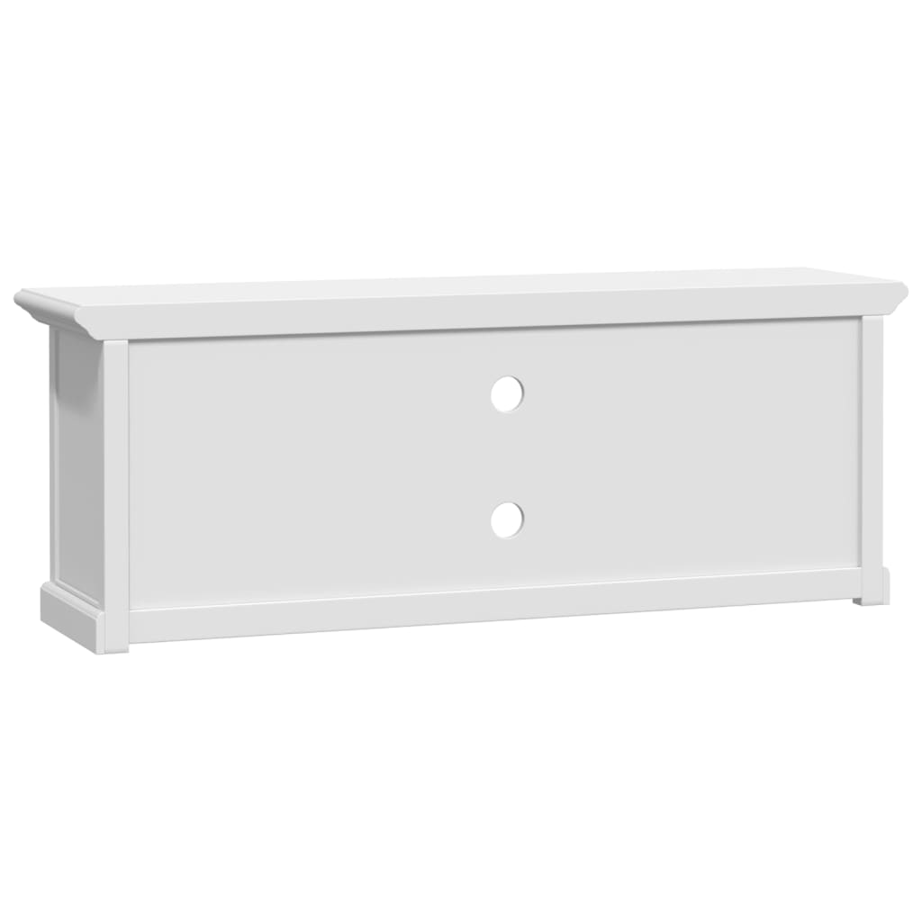 Dulap TV, alb, 110x30x41 cm, lemn prelucrat GartenMobel Dekor