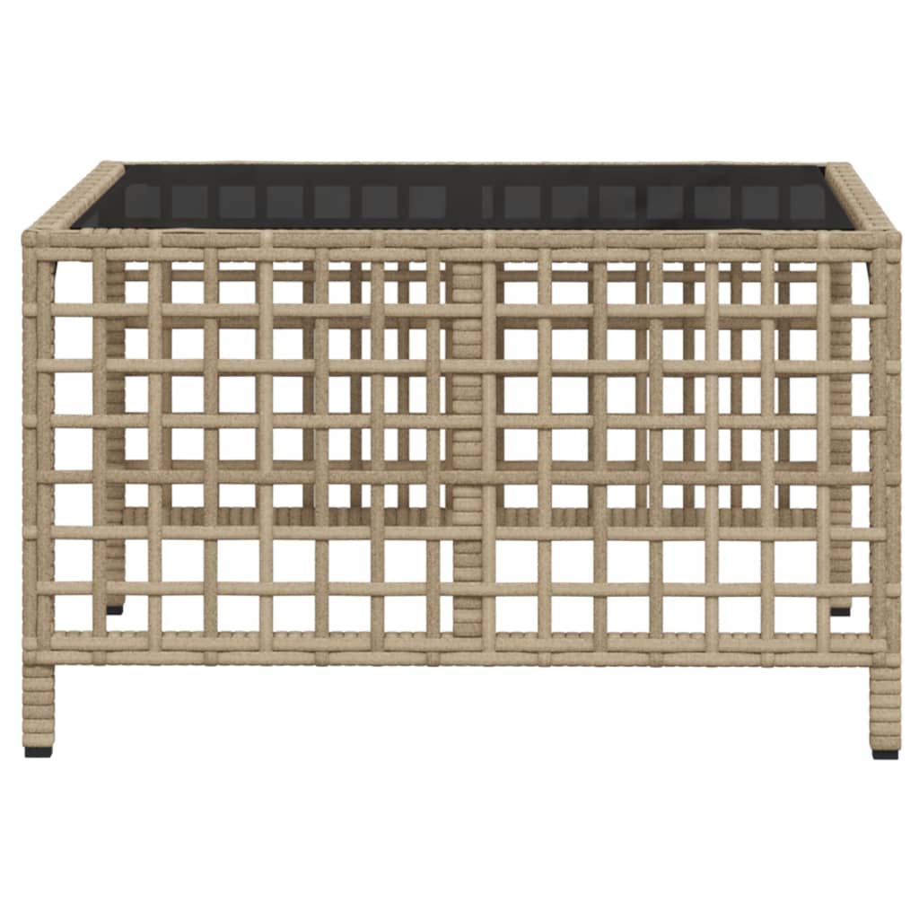 Set mobilier colțar de grădină cu perne 3 piese bej poliratan GartenMobel Dekor