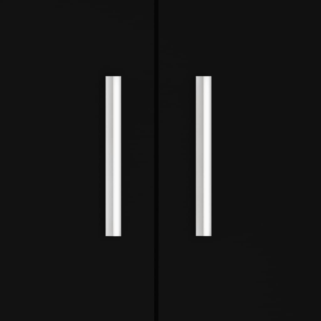 Suport pentru acvariu, negru, 81x36x73 cm, lemn prelucrat GartenMobel Dekor