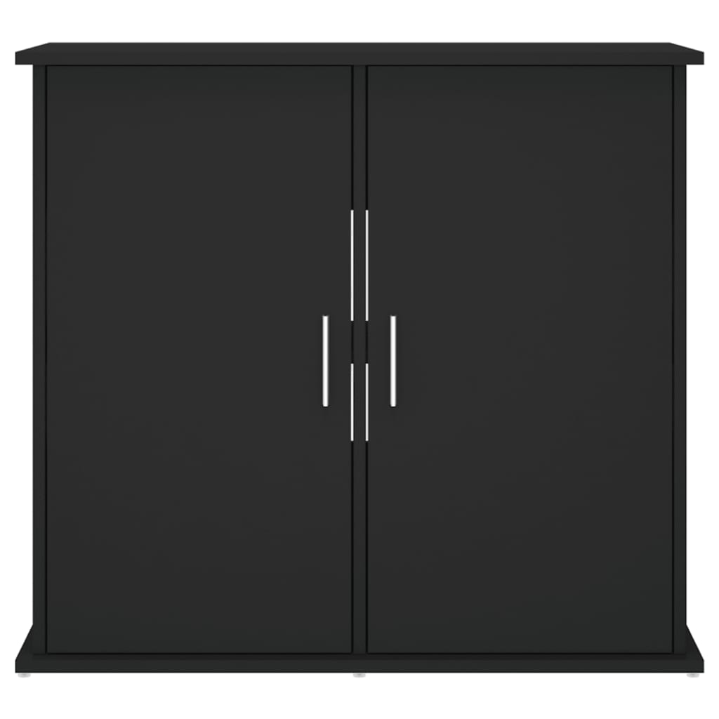 Suport pentru acvariu, negru, 81x36x73 cm, lemn prelucrat GartenMobel Dekor