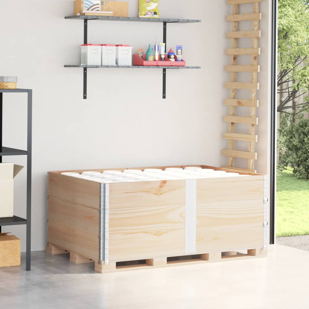 Rame pentru paleți, 3 buc., 150x100 cm, lemn masiv de pin GartenMobel Dekor