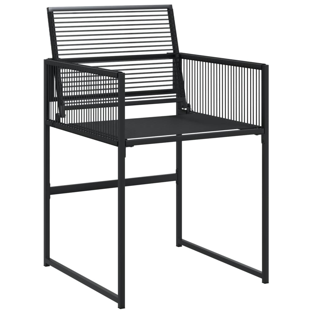 Set mobilier de grădină, 13 piese, negru, poliratan GartenMobel Dekor