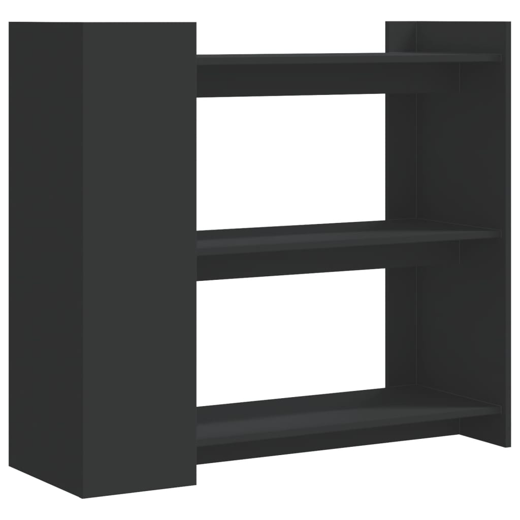 Măsuță consolă, negru, 100x35x90 cm, lemn prelucrat GartenMobel Dekor
