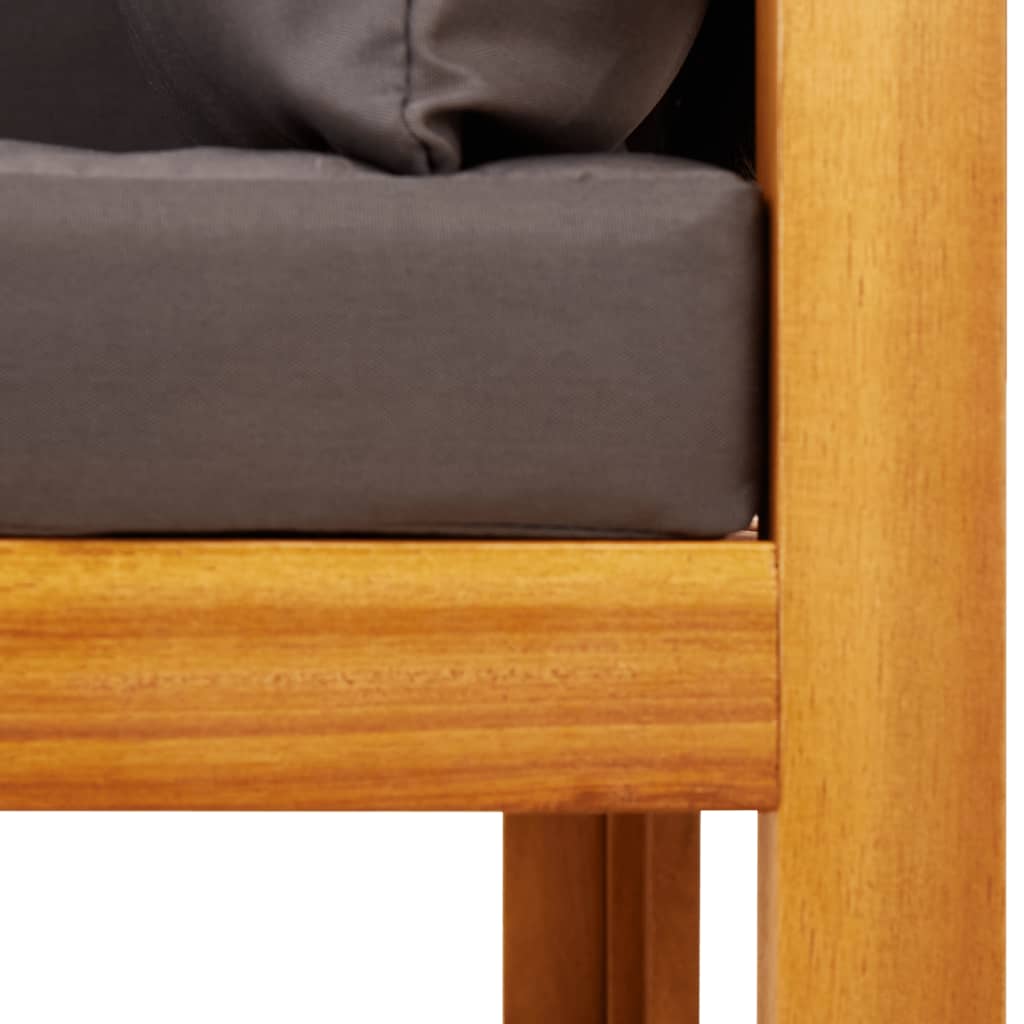 Set de canapele de grădină cu perne, 8 piese, lemn masiv acacia GartenMobel Dekor