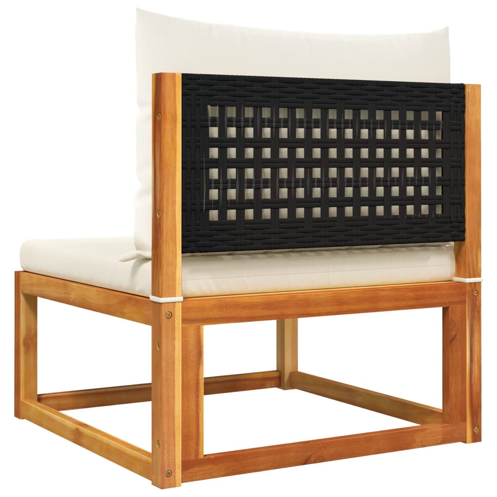 Set canapele de grădină cu perne, 4 piese, lemn masiv de acacia GartenMobel Dekor