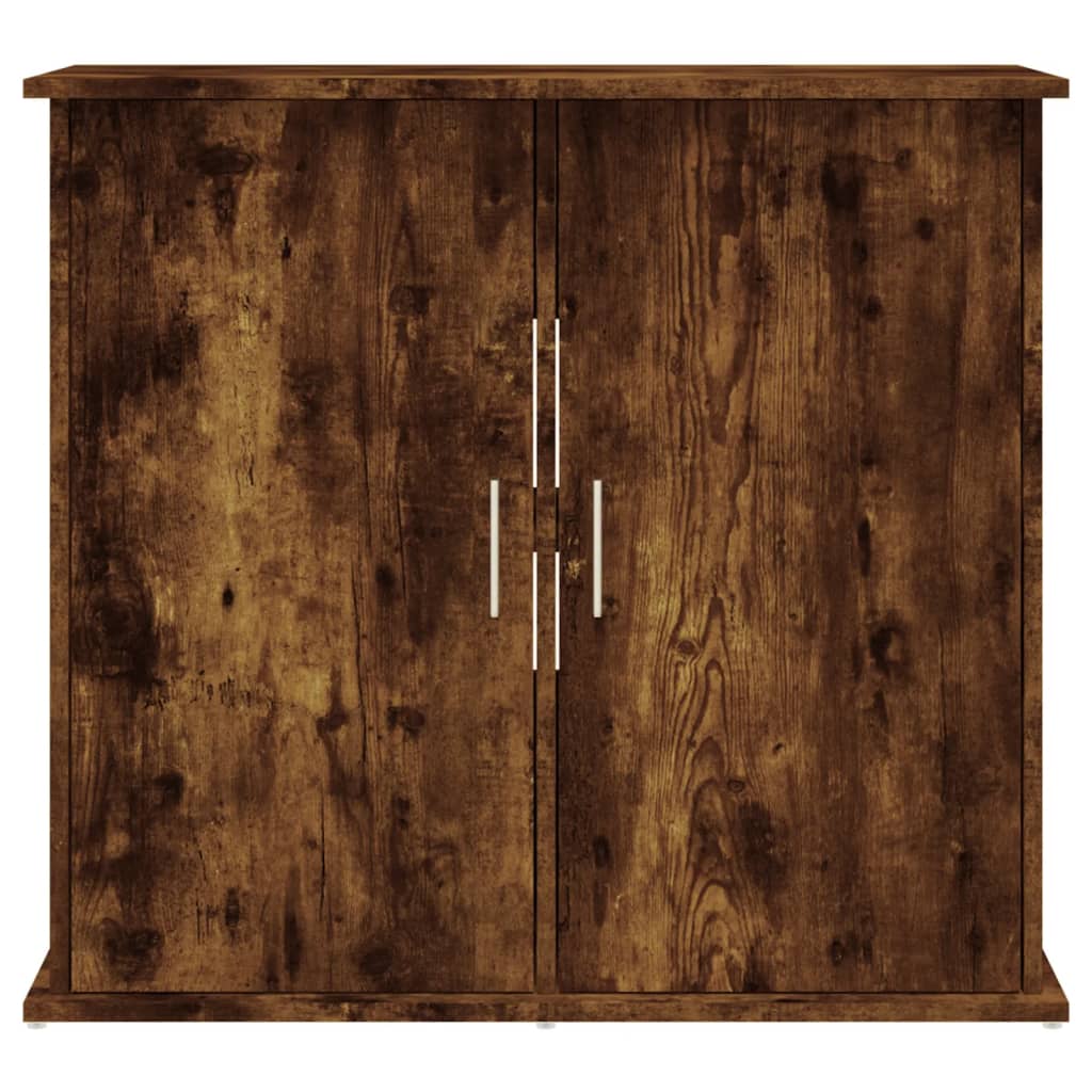 Suport acvariu, stejar afumat, 81x36x73 cm, lemn prelucrat GartenMobel Dekor