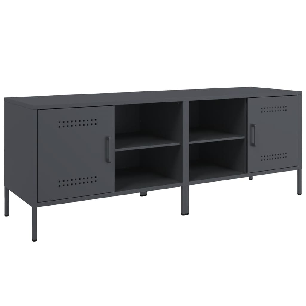 Dulapuri TV, 2 buc., antracit, 68x39x50,5 cm, oțel GartenMobel Dekor