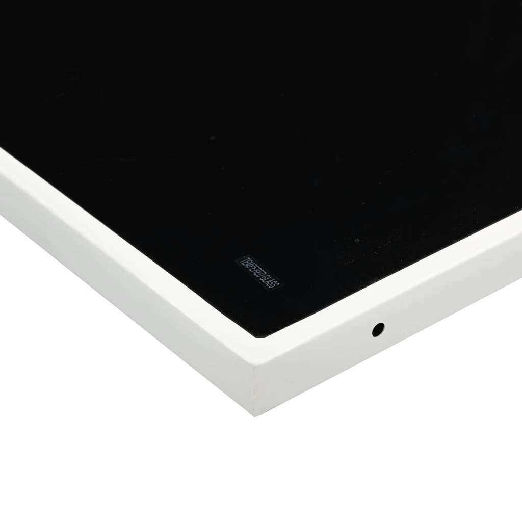 Set mobilier de grădină, 13 piese, cu perne, alb, textilenă GartenMobel Dekor