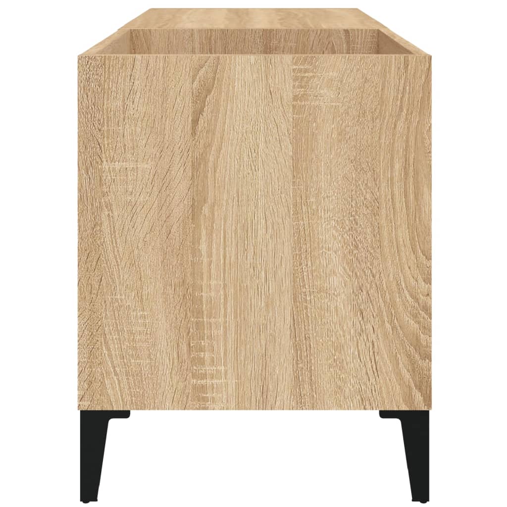 Dulap pentru discuri stejar sonoma 84,5x38x48 cm lemn prelucrat GartenMobel Dekor