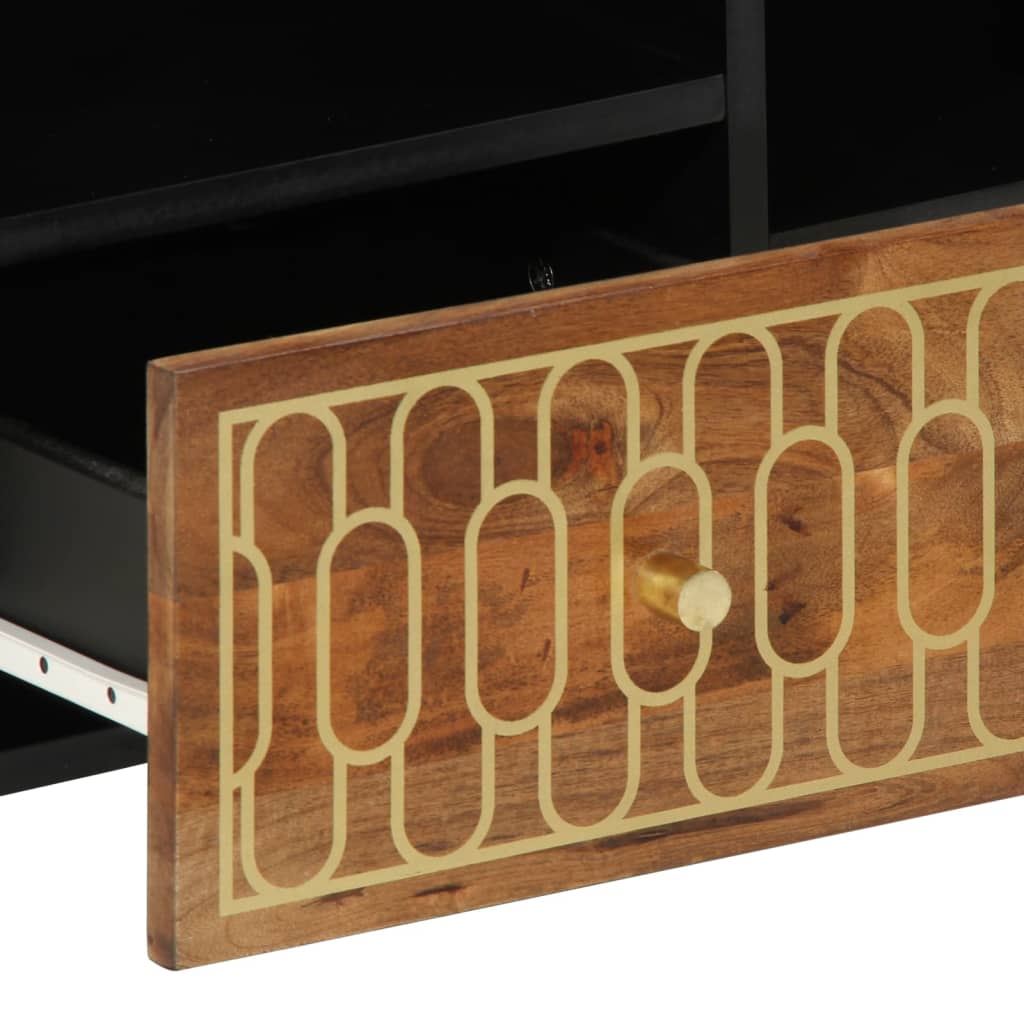 Comodă TV, 100x33x46 cm, lemn masiv de mango GartenMobel Dekor