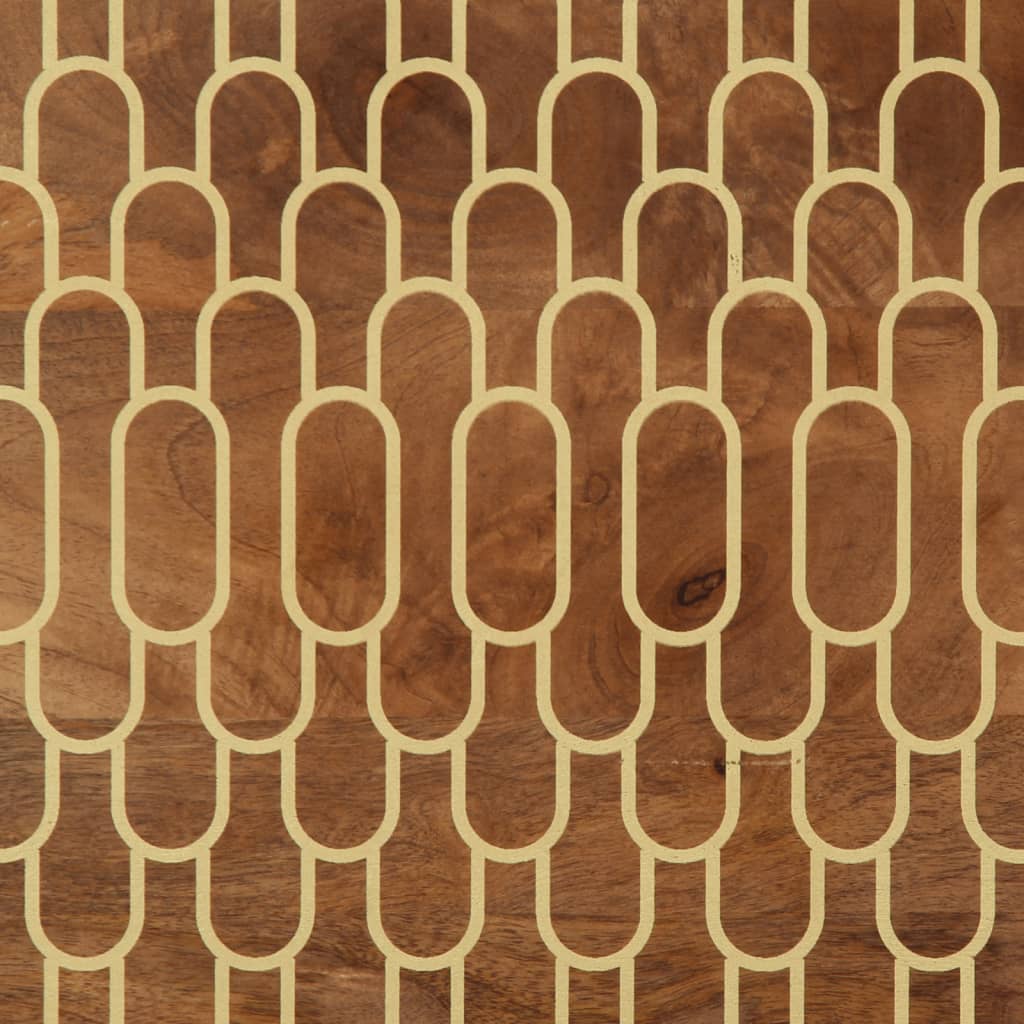 Noptiere, 2 buc., 40x33x46 cm, lemn masiv de acacia GartenMobel Dekor