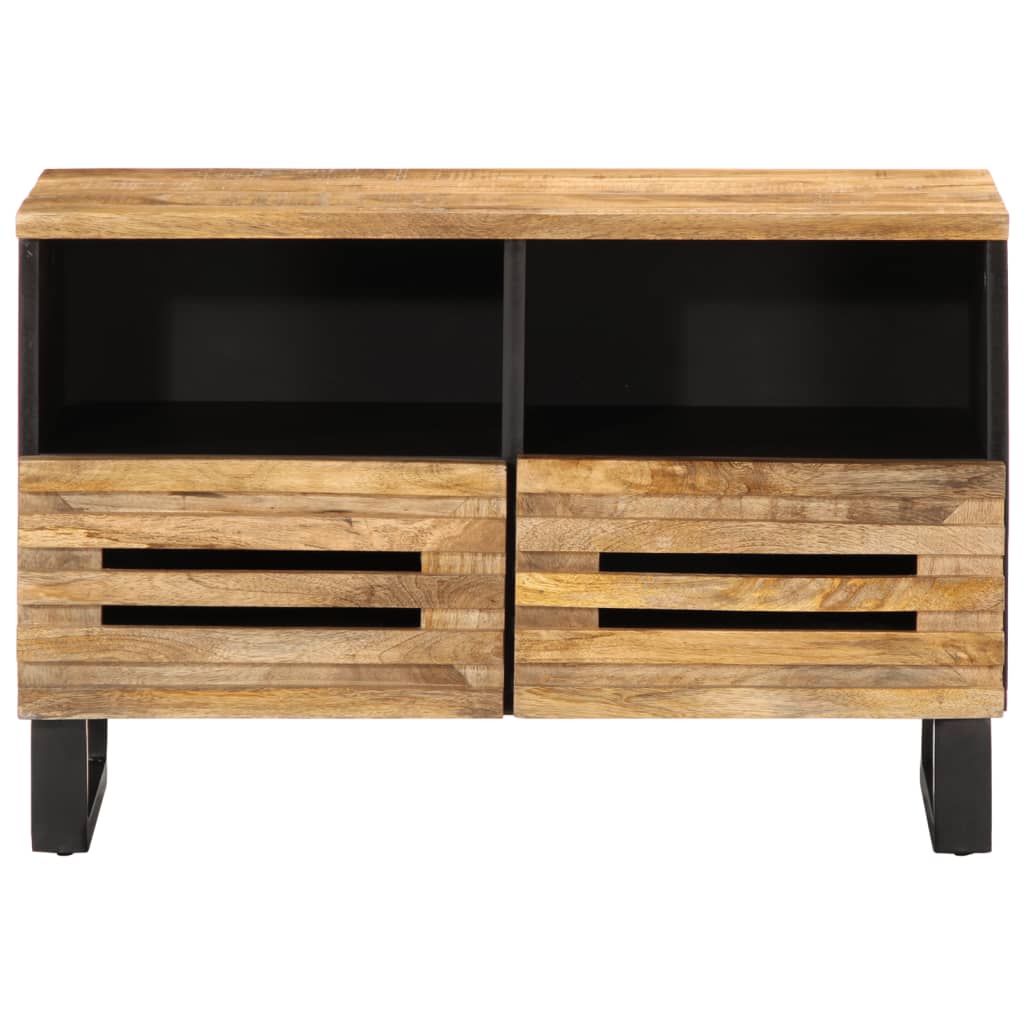 Dulap TV, 70x34x46 cm, lemn masiv mango brut GartenMobel Dekor