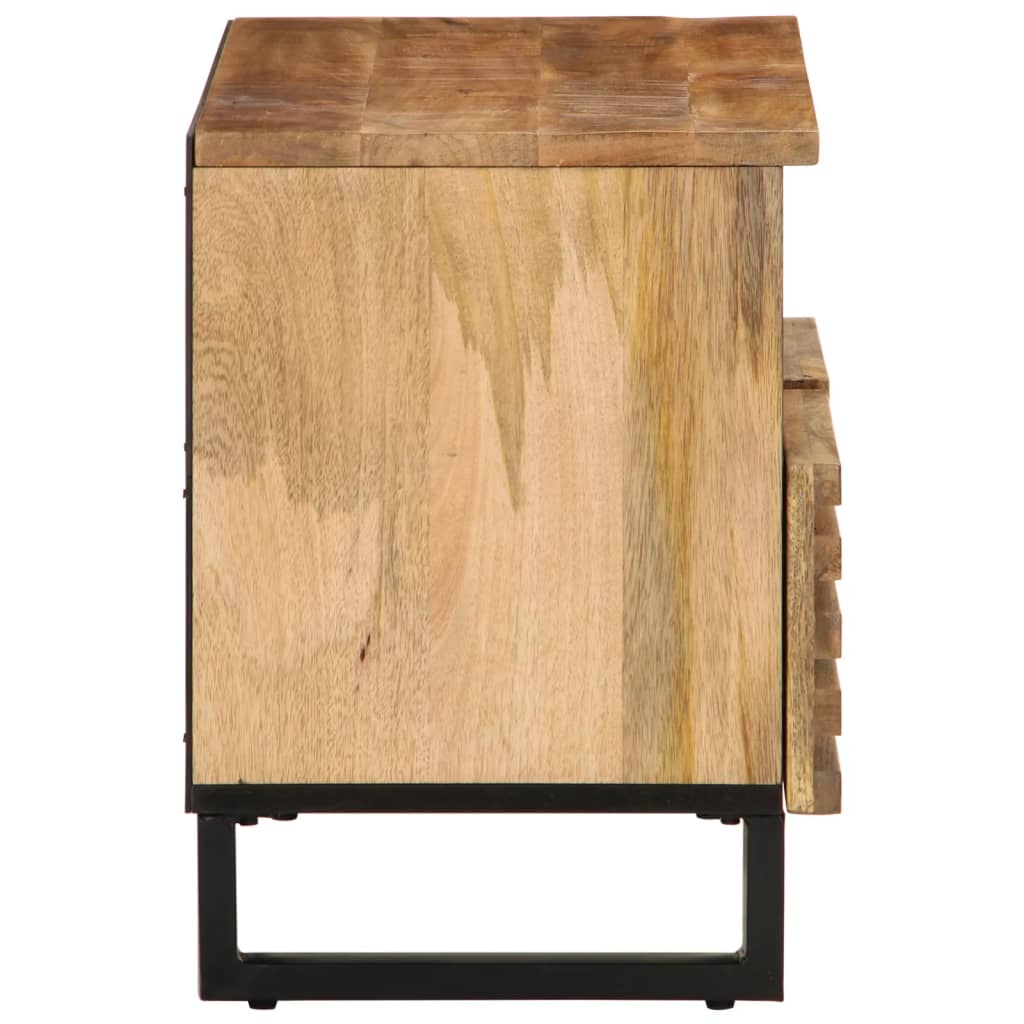 Dulap TV, 70x34x46 cm, lemn masiv mango brut GartenMobel Dekor