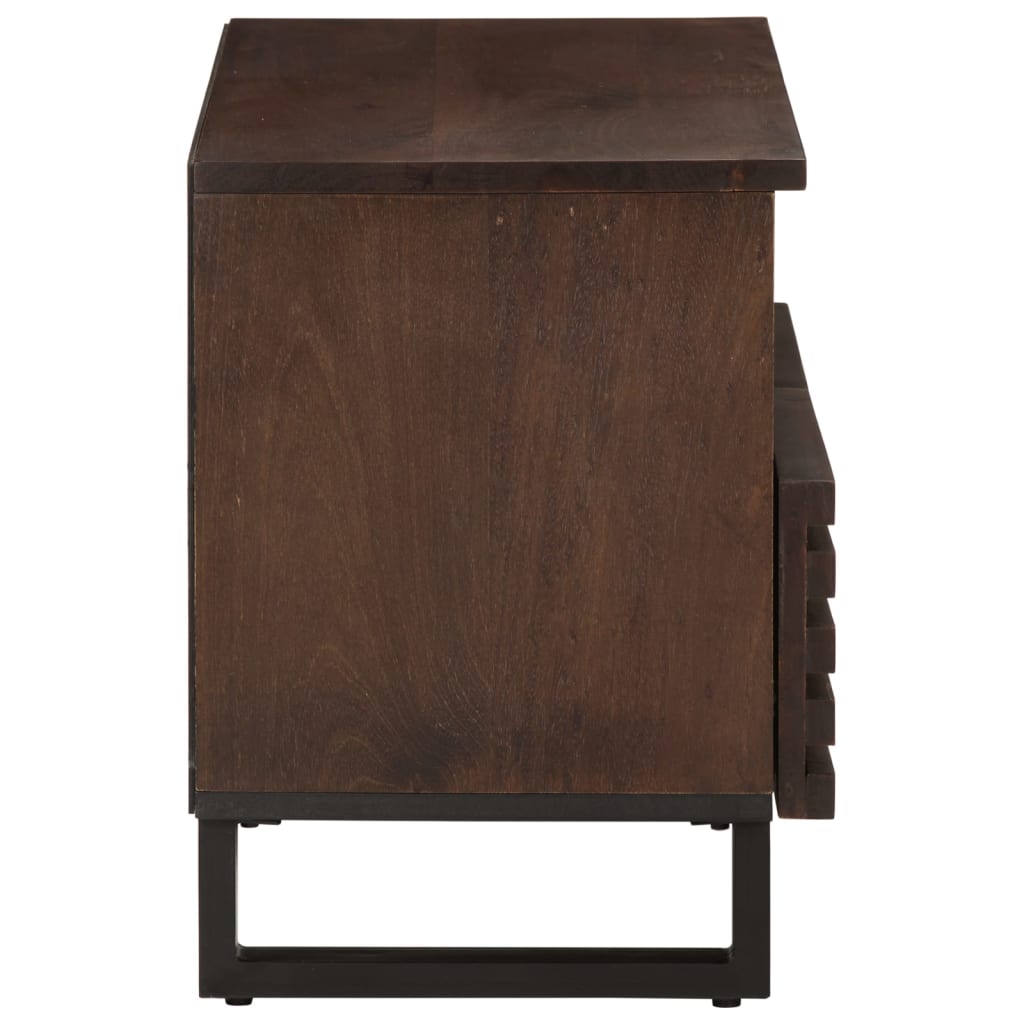 Dulap TV maro 70x34x46 cm lemn masiv de mango GartenMobel Dekor