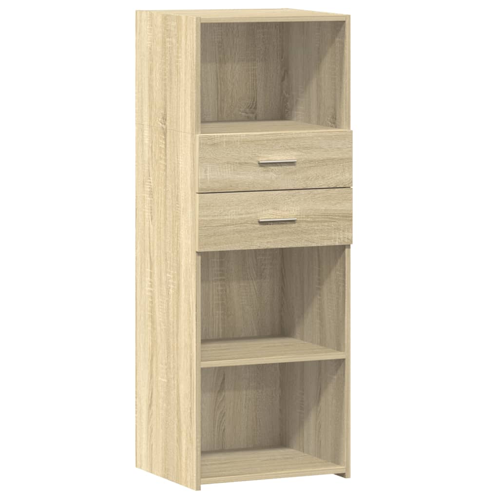Dulap înalt, stejar sonoma, 45x42,5x124 cm, lemn prelucrat GartenMobel Dekor