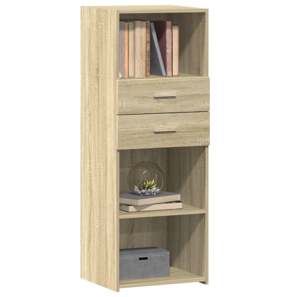 Dulap înalt, stejar sonoma, 45x42,5x124 cm, lemn prelucrat GartenMobel Dekor