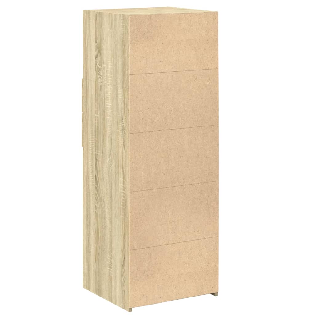 Dulap înalt, stejar sonoma, 45x42,5x124 cm, lemn prelucrat GartenMobel Dekor