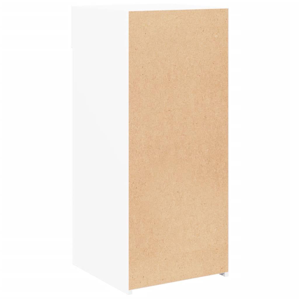 Dulap, alb, 40x42,5x93 cm, lemn prelucrat GartenMobel Dekor
