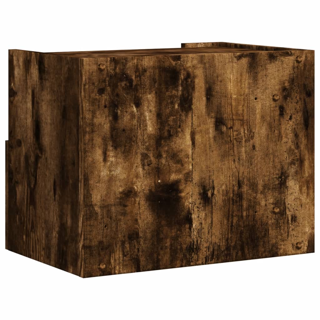 Noptieră de perete, stejar fumuriu, 45x30x35 cm GartenMobel Dekor