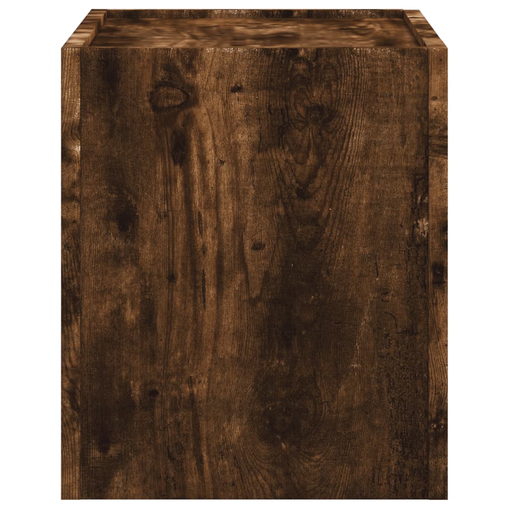 Noptieră de perete, stejar fumuriu, 45x30x35 cm GartenMobel Dekor