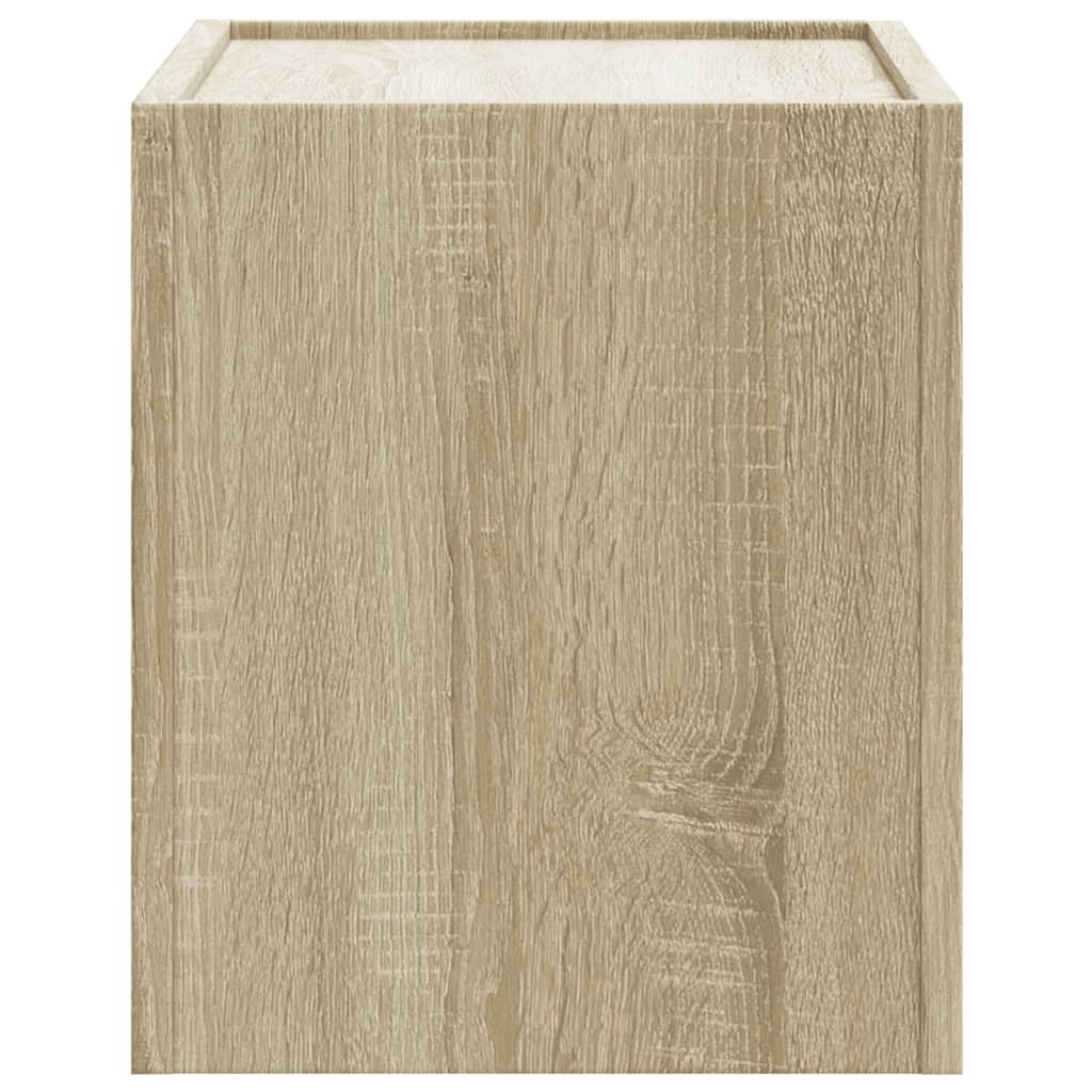 Noptiere de perete, 2 buc., stejar sonoma, 45x30x35 cm GartenMobel Dekor