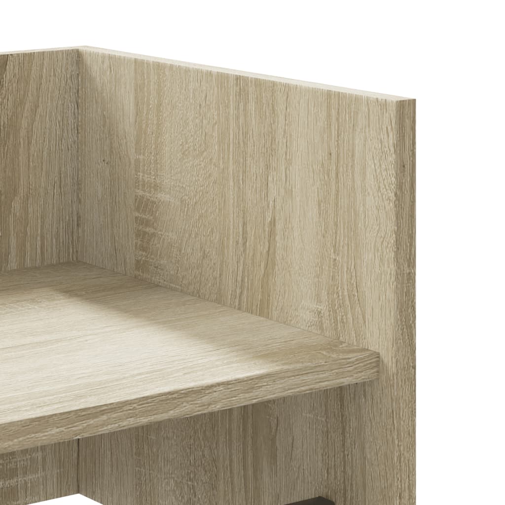 Raft de perete, stejar sonoma, 100x35x30,5 cm, lemn prelucrat GartenMobel Dekor