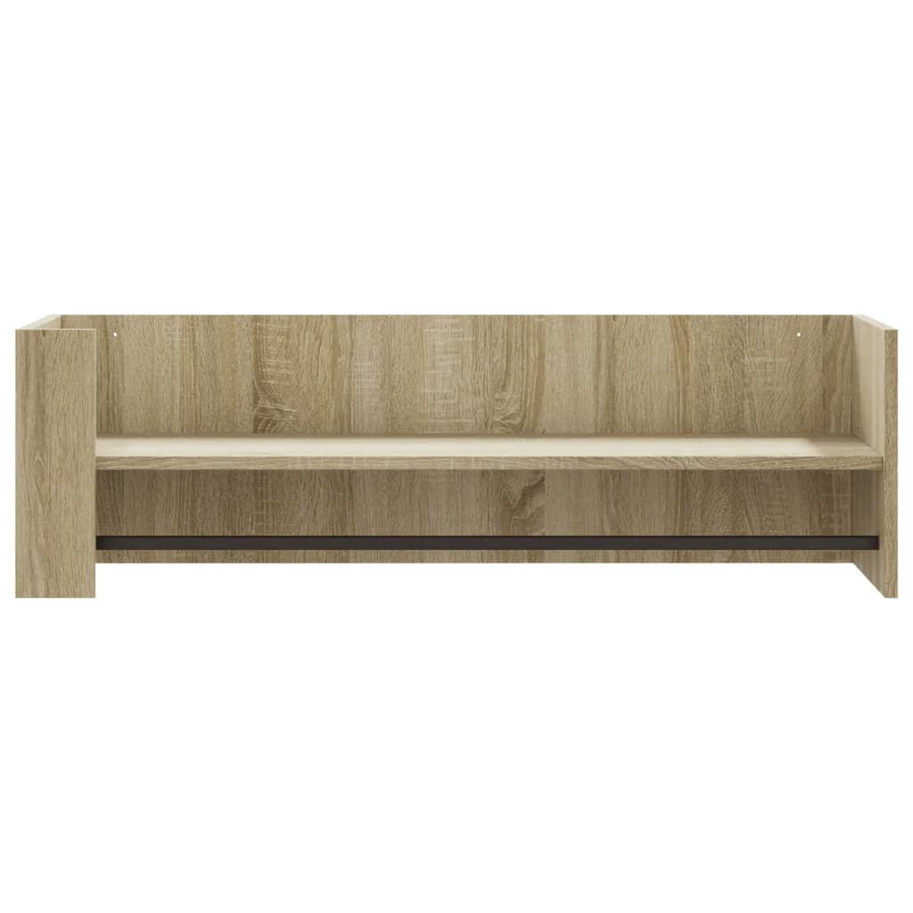Raft de perete, stejar sonoma, 100x35x30,5 cm, lemn prelucrat GartenMobel Dekor