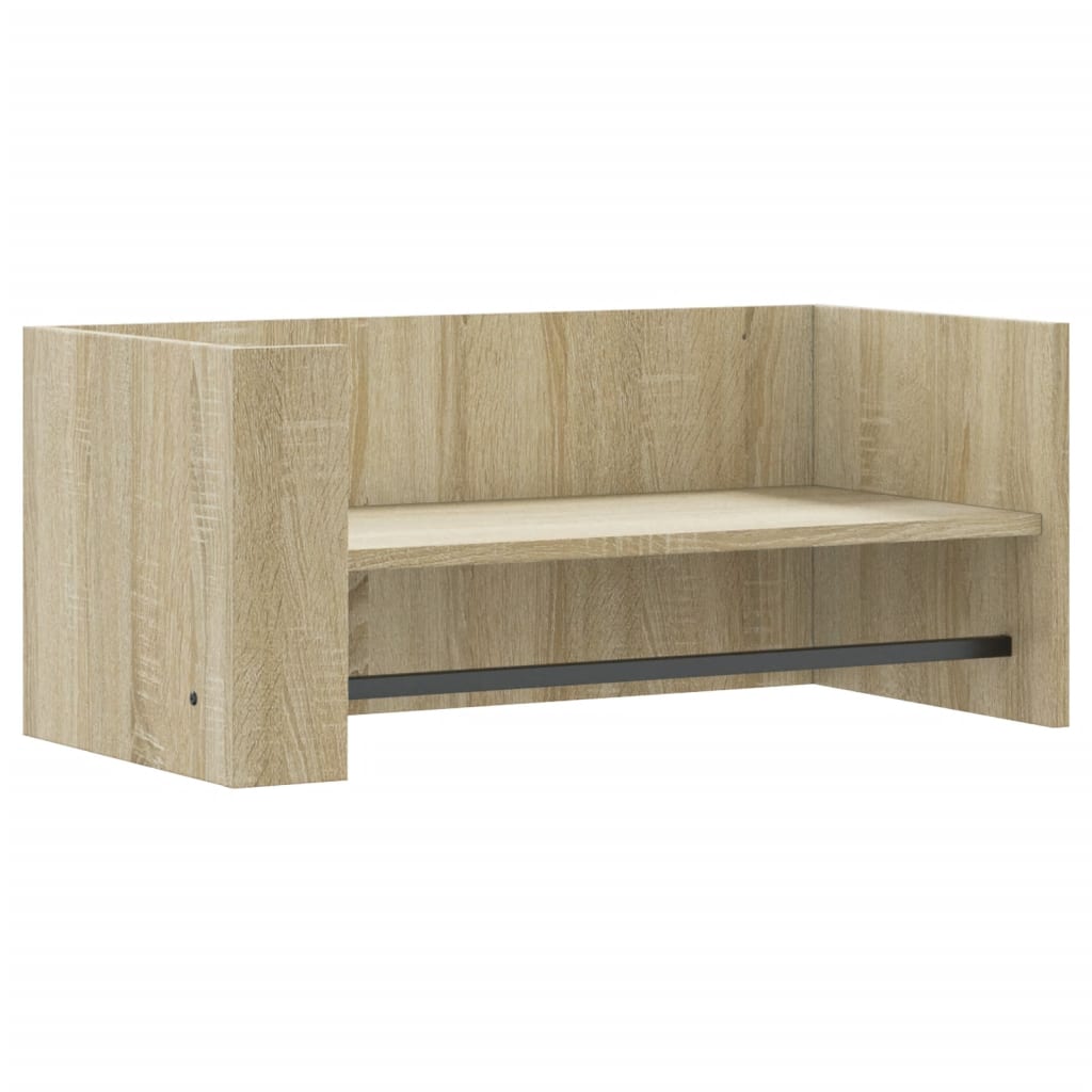 Raft de perete, stejar sonoma, 70,5x35x30,5 cm, lemn prelucrat GartenMobel Dekor