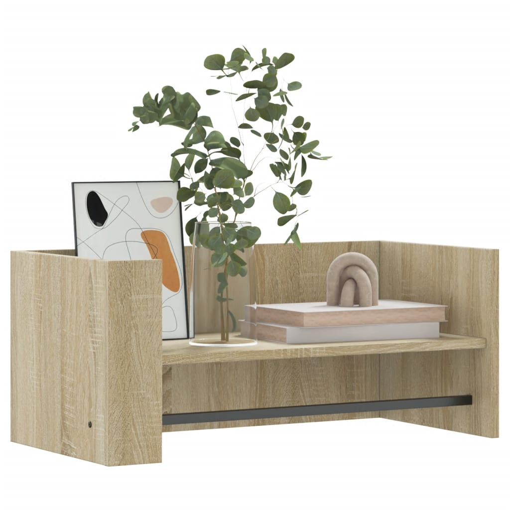 Raft de perete, stejar sonoma, 70,5x35x30,5 cm, lemn prelucrat GartenMobel Dekor