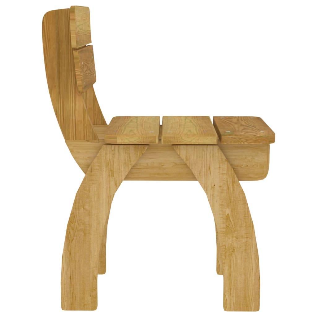 Set mobilier de exterior, 5 piese, lemn de pin tratat GartenMobel Dekor