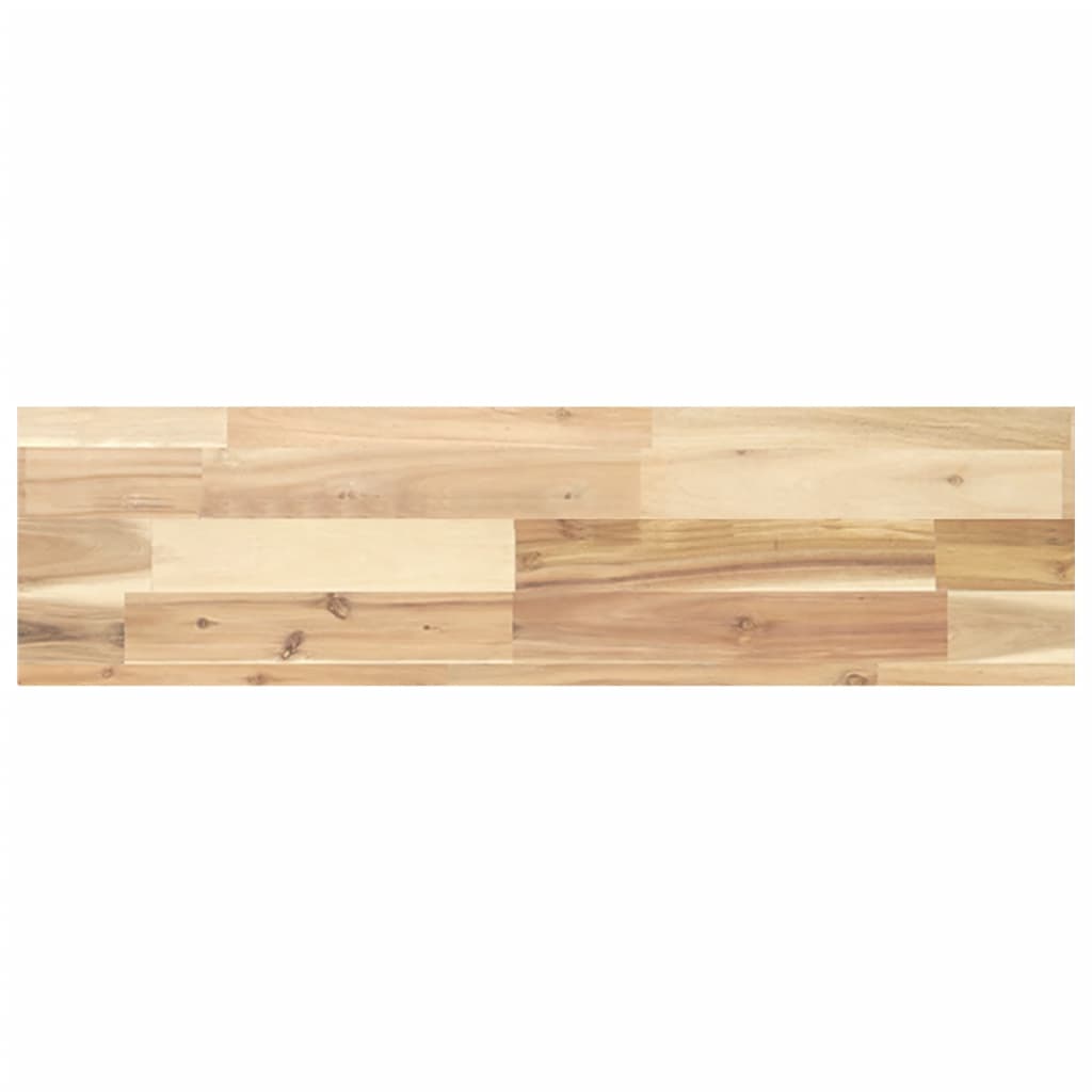 Rafturi plutitoare 2 buc. 100x20x4cm lemn masiv acacia netratat GartenMobel Dekor