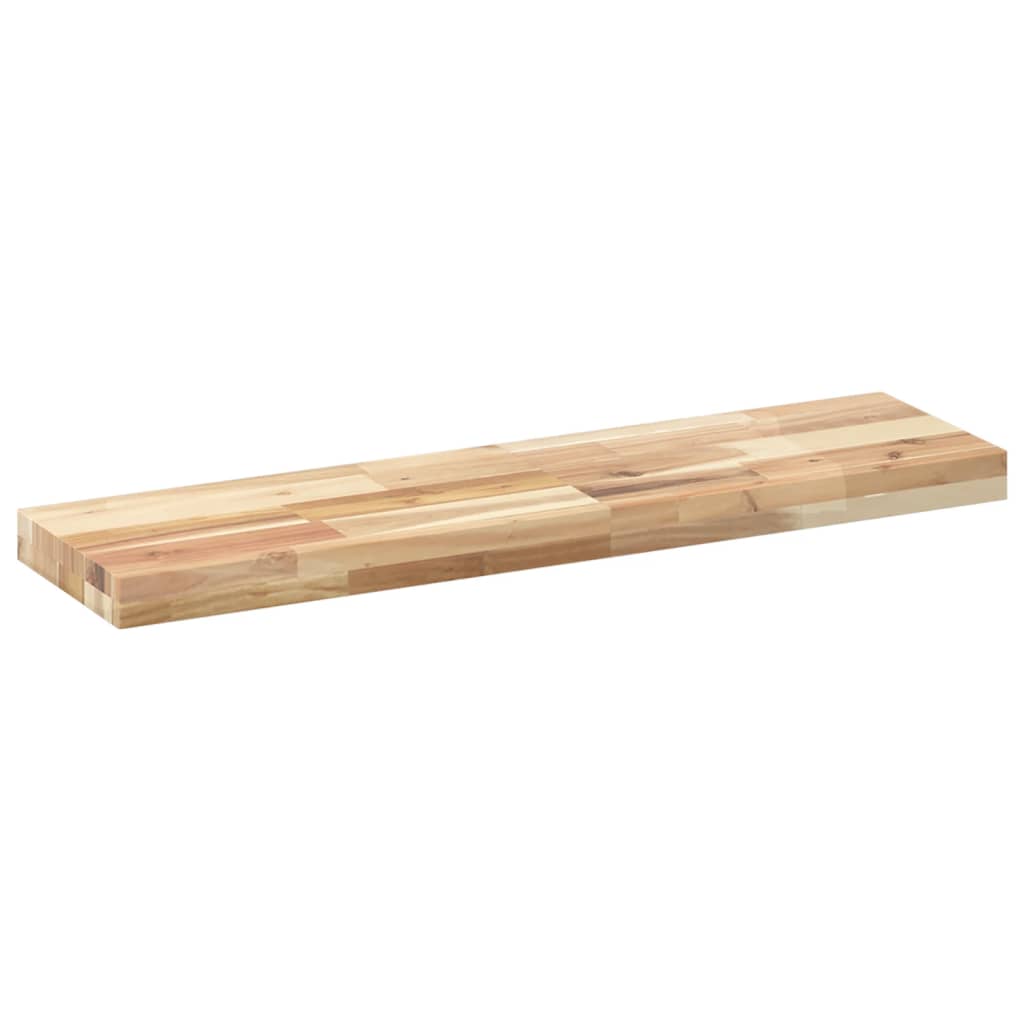 Rafturi plutitoare 2 buc. 100x20x4cm lemn masiv acacia netratat GartenMobel Dekor
