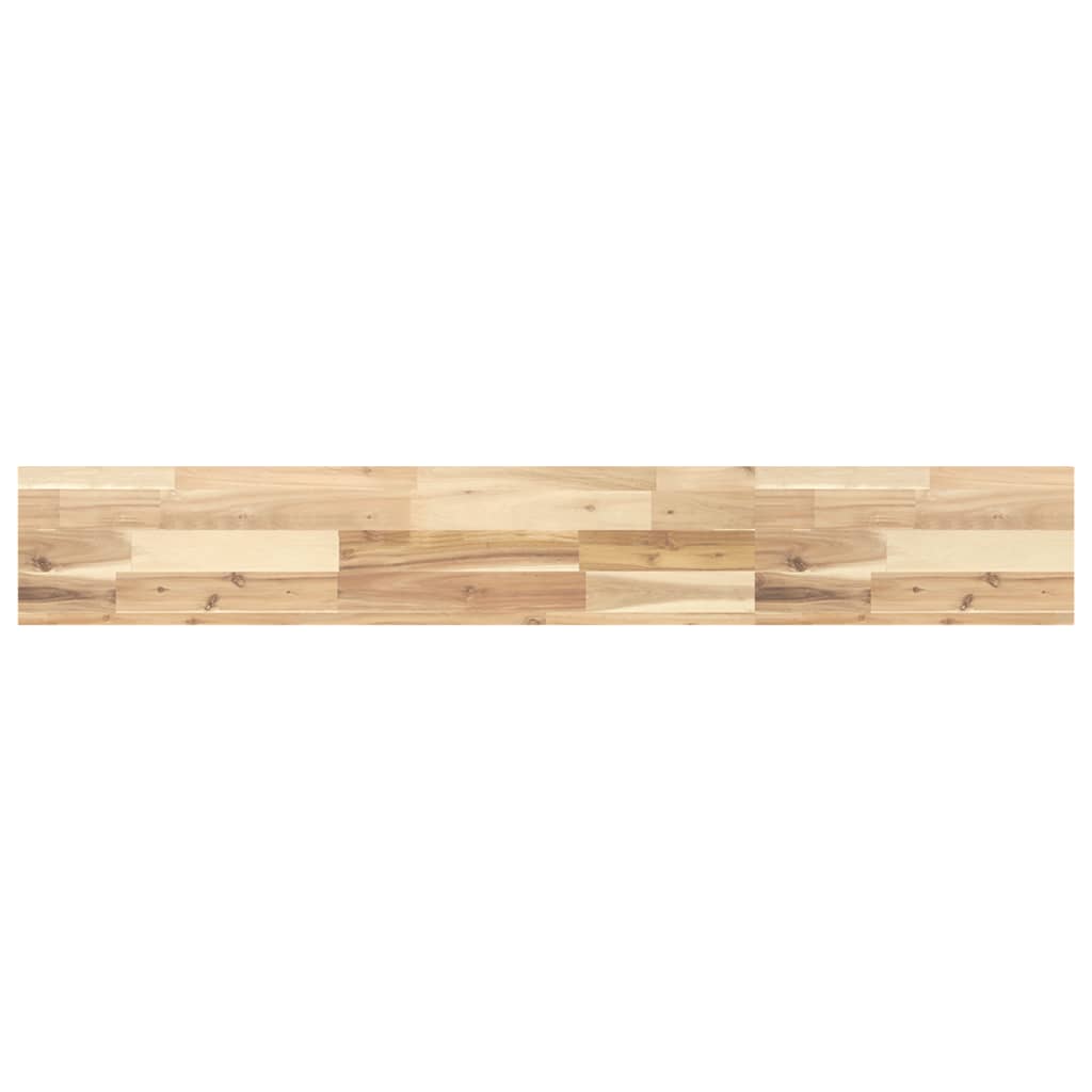 Rafturi plutitoare 2 buc. 120x20x4cm lemn masiv acacia netratat GartenMobel Dekor