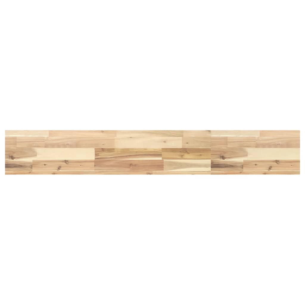 Rafturi plutitoare 2 buc. 140x20x4cm lemn masiv acacia netratat GartenMobel Dekor
