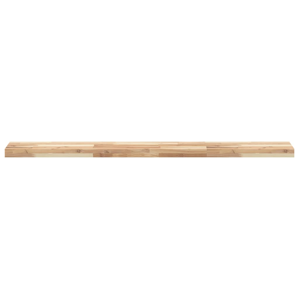 Rafturi plutitoare 2 buc. 140x20x4cm lemn masiv acacia netratat GartenMobel Dekor