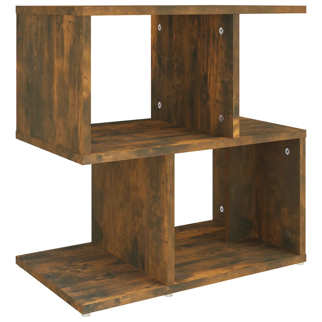Noptiere, 2 buc., stejar fumuriu, 50x30x51,5 cm, lemn prelucrat GartenMobel Dekor