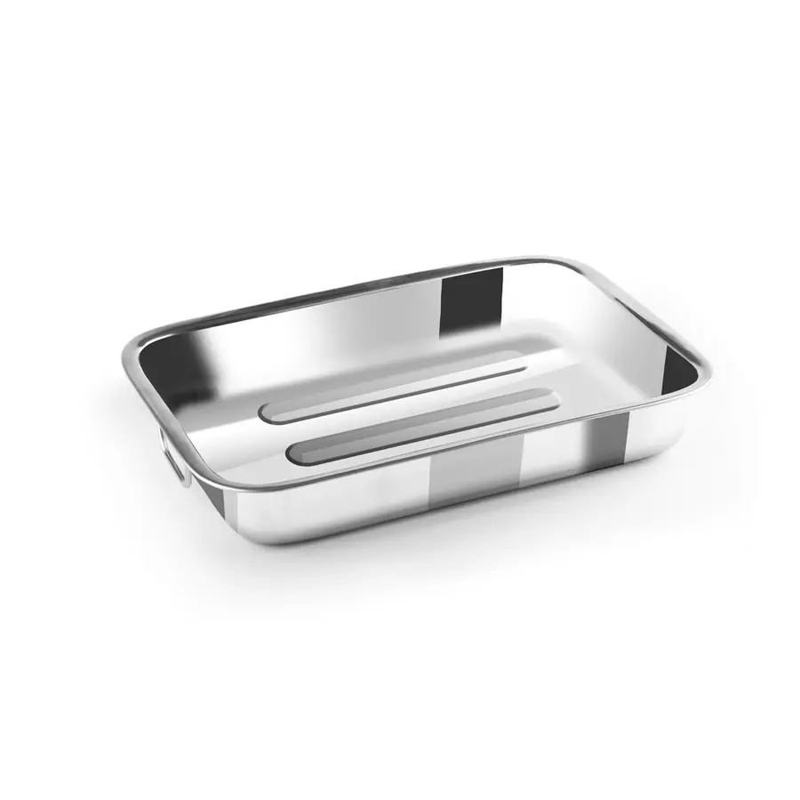 Tavă din oțel inoxidabil 37x28x6 cm Handy KitchenServ