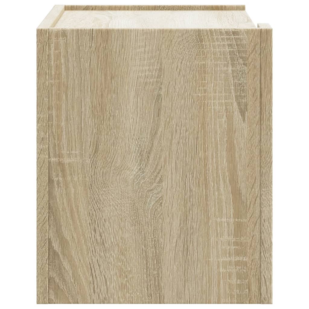 Noptiere de perete, 2 buc., stejar sonoma, 45x30x35 cm GartenMobel Dekor