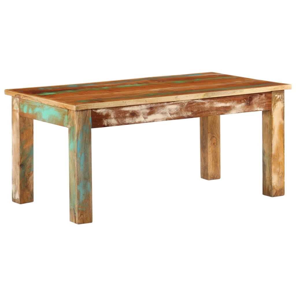 Măsuță de cafea, 100x55x45 cm, lemn masiv recuperat GartenMobel Dekor