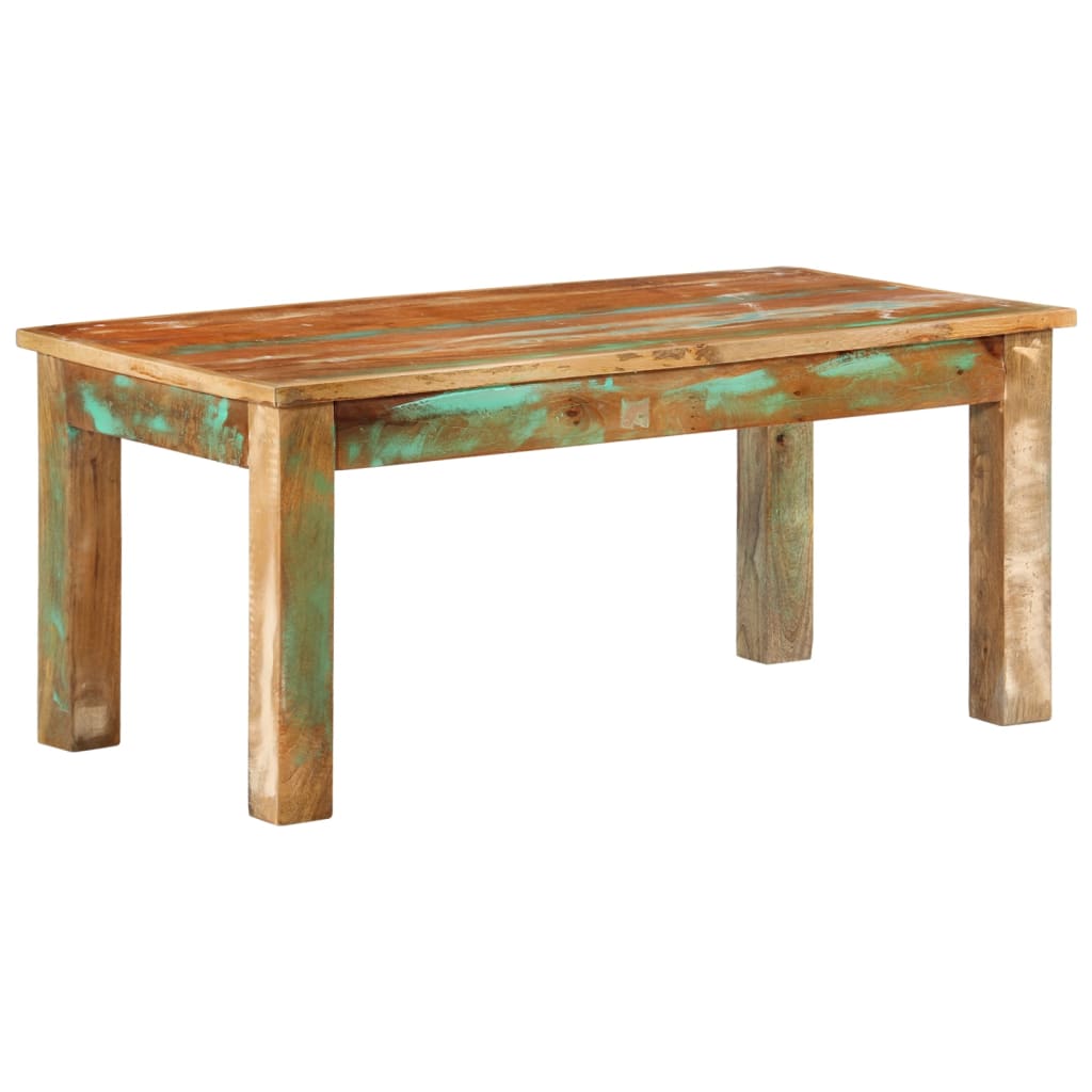 Măsuță de cafea, 100x55x45 cm, lemn masiv recuperat GartenMobel Dekor