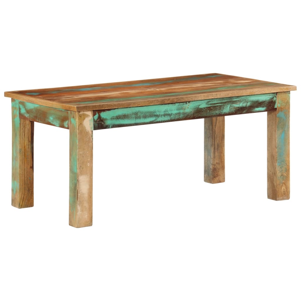 Măsuță de cafea, 100x55x45 cm, lemn masiv recuperat GartenMobel Dekor