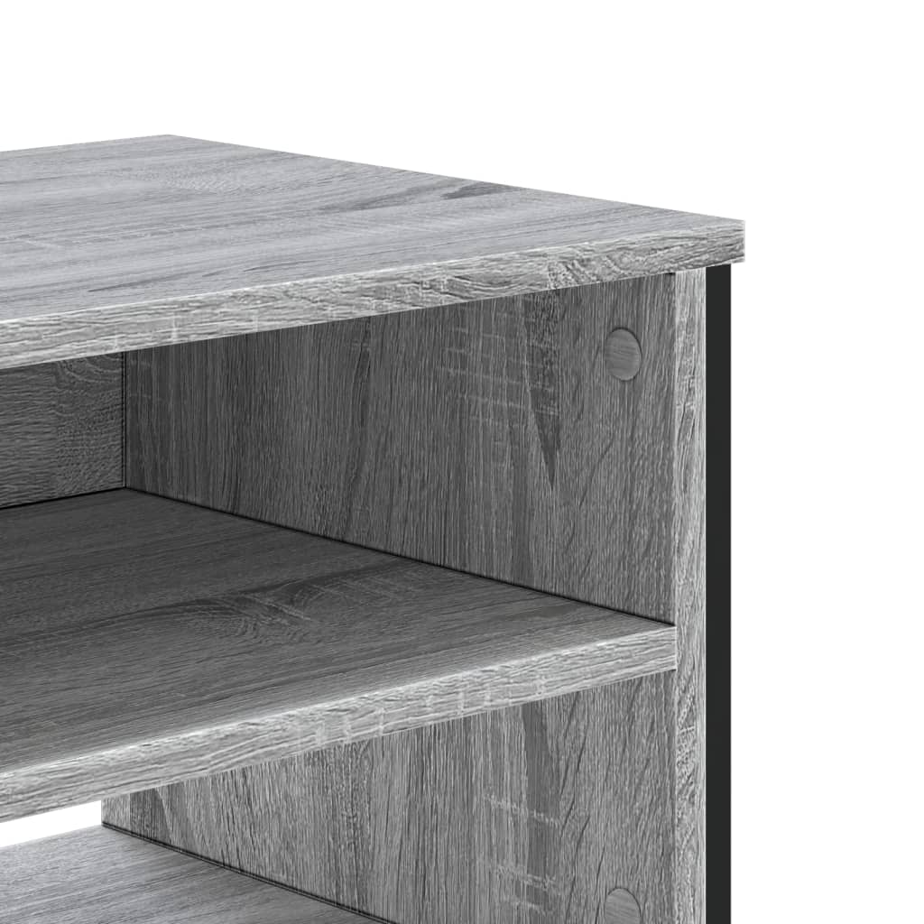 Dulap TV, gri sonoma, 180x34x41 cm, lemn prelucrat GartenMobel Dekor