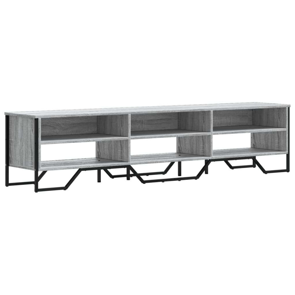 Dulap TV, gri sonoma, 180x34x41 cm, lemn prelucrat GartenMobel Dekor