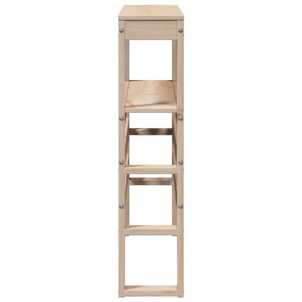 Tăblie de pat cu rafturi, 90 cm, lemn masiv de pin GartenMobel Dekor