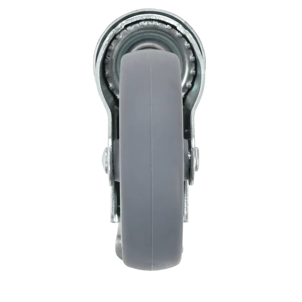 Roți pivotante cu gaură pentru șurub, 12 buc., 100 mm GartenMobel Dekor