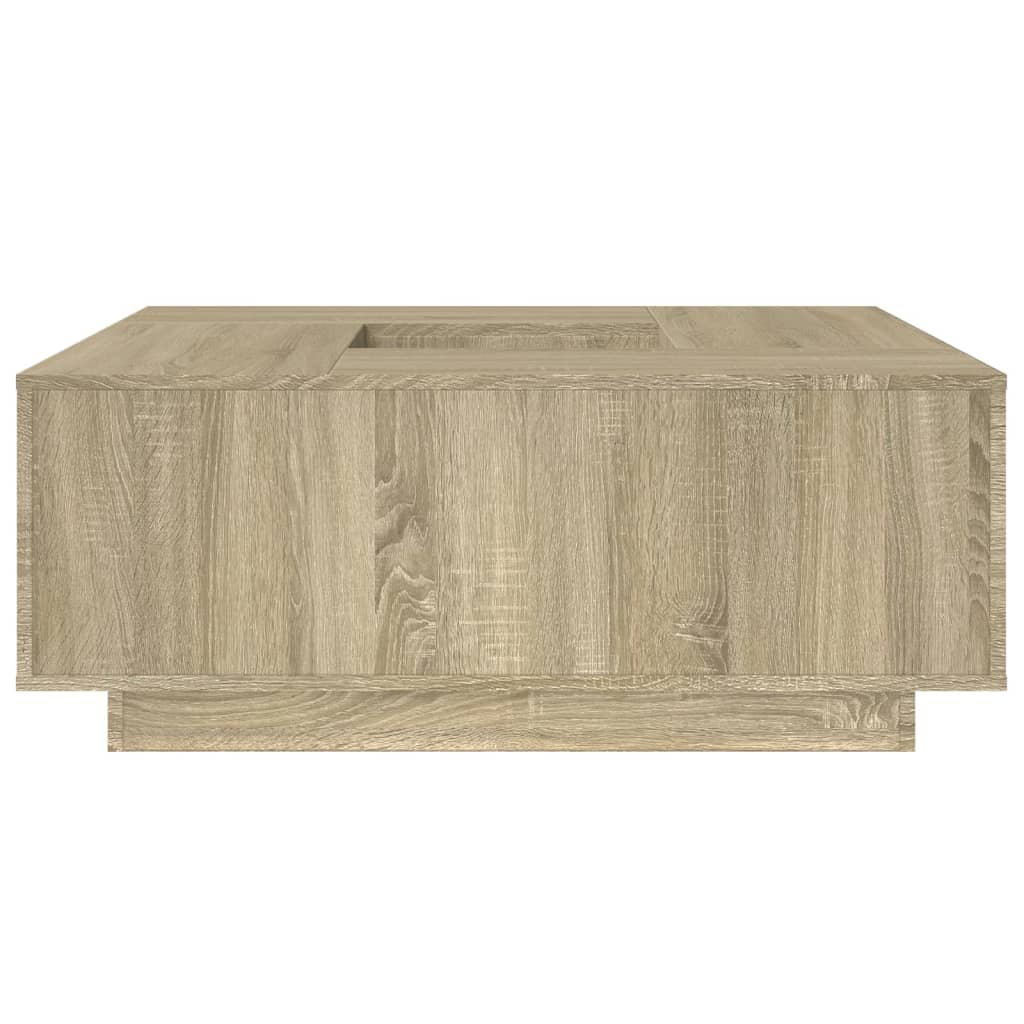 Măsuță de cafea stejar sonoma 100x100x40 cm lemn prelucrat GartenMobel Dekor